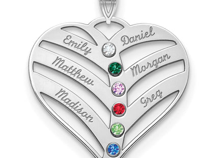 10k White Gold Pendants Style 10XNA865/6W - Classique Jewelry Inc.