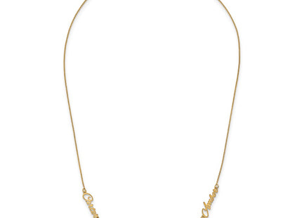 SS/Gold Plated Jewelry Style XNA879GP - Classique Jewelry Inc.