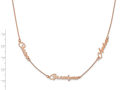 SS/Rose Plated Jewelry Style XNA879RP - Classique Jewelry Inc.