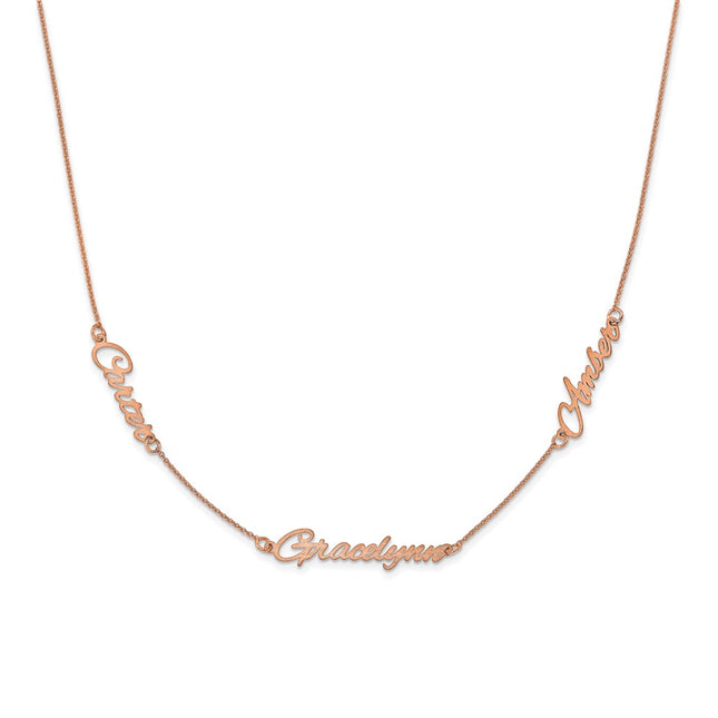 SS/Rose Plated Jewelry Style XNA879RP - Classique Jewelry Inc.