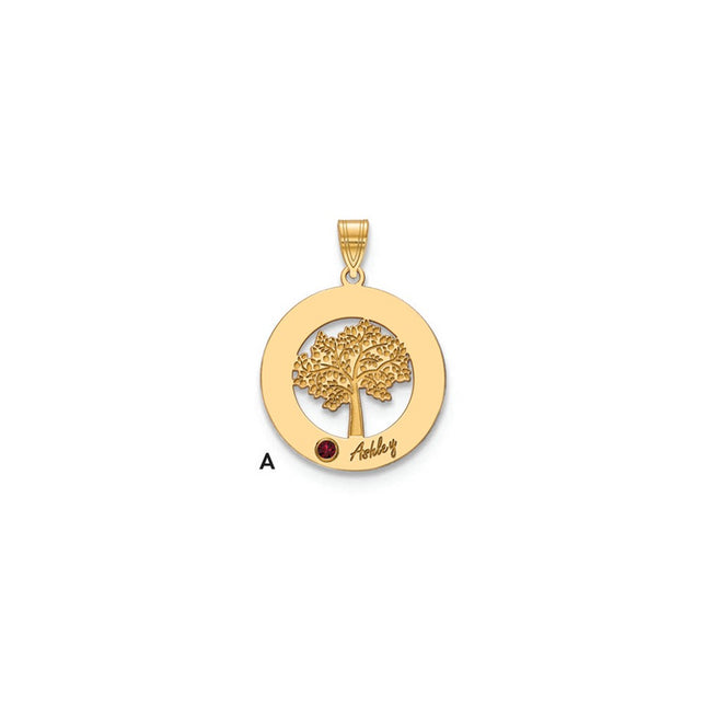 14k Yellow Gold Pendants Style XNA882 - Classique Jewelry Inc.