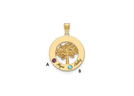 10k Yellow Gold Pendants Style 10XNA882/2Y - Classique Jewelry Inc.