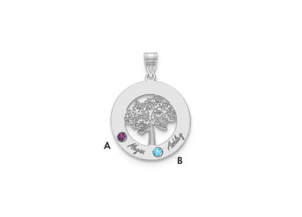 10k White Gold Pendants Style 10XNA882/2W - Classique Jewelry Inc.