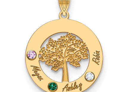 10k Yellow Gold Pendants Style 10XNA882/3Y - Classique Jewelry Inc.