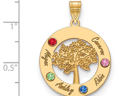 14k Yellow Gold Pendants Style XNA882 - Classique Jewelry Inc.