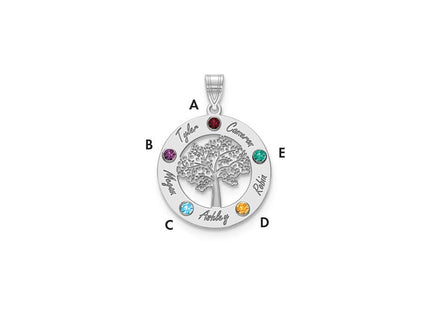 10k White Gold Pendants Style 10XNA882/5W - Classique Jewelry Inc.