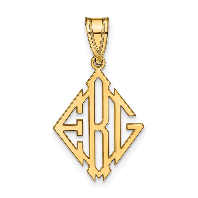 SS/Gold Plated Pendants Style XNA892GP - Classique Jewelry Inc.