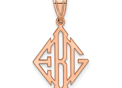 SS/Rose Plated Pendants Style XNA892RP - Classique Jewelry Inc.