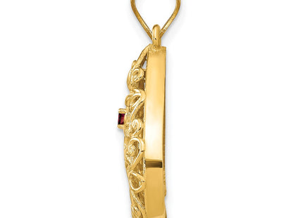 14k Yellow Gold Pendants Style XNA908 - Classique Jewelry Inc.