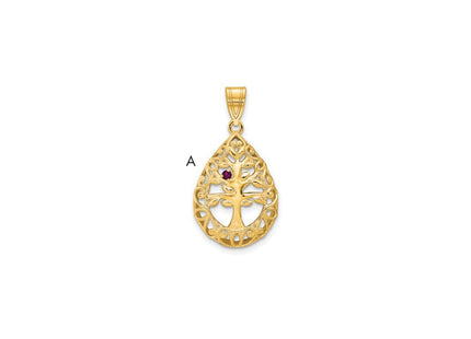 14k Yellow Gold Pendants Style XNA908 - Classique Jewelry Inc.