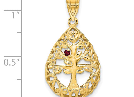14k Yellow Gold Pendants Style XNA908 - Classique Jewelry Inc.