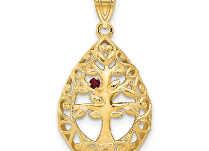 14k Yellow Gold Pendants Style XNA908 - Classique Jewelry Inc.