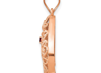 14k Rose Gold Pendants Style XNA908 - Classique Jewelry Inc.