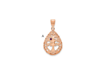 14k Rose Gold Pendants Style XNA908 - Classique Jewelry Inc.