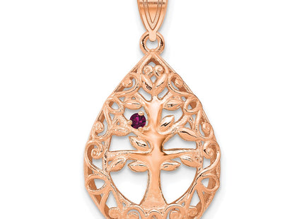 14k Rose Gold Pendants Style XNA908 - Classique Jewelry Inc.