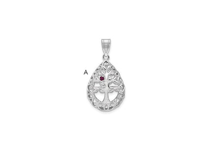 10k White Gold Pendants Style 10XNA908/1W - Classique Jewelry Inc.