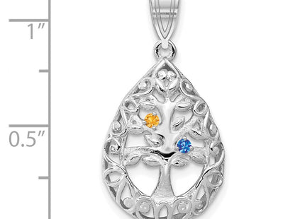 10k White Gold Pendants Style 10XNA908/2W - Classique Jewelry Inc.