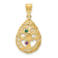 14K Yellow Gold