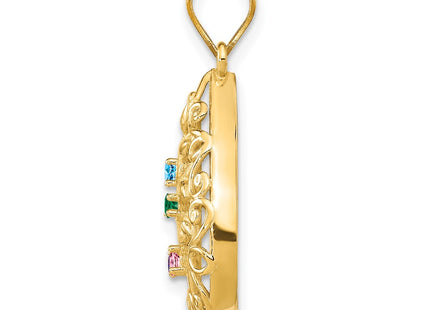 10k Yellow Gold Pendants Style 10XNA908/4Y - Classique Jewelry Inc.