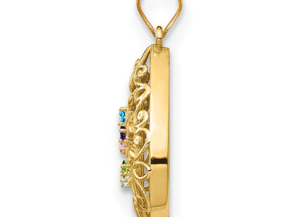 14k Yellow Gold Pendants Style XNA908 - Classique Jewelry Inc.