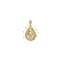 14K Yellow Gold