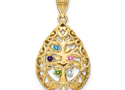 14k Yellow Gold Pendants Style XNA908 - Classique Jewelry Inc.