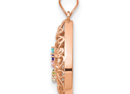 10k Rose Gold Pendants Style 10XNA908/5R - Classique Jewelry Inc.