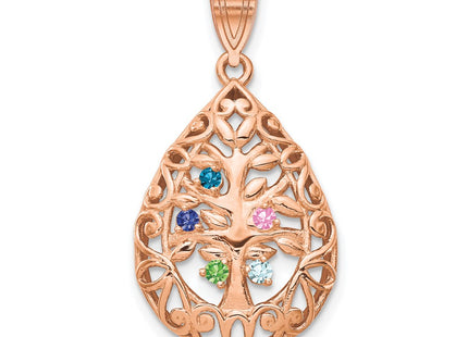 10k Rose Gold Pendants Style 10XNA908/5R - Classique Jewelry Inc.