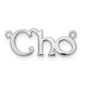 Sterling Silver / Rhodium-Plated