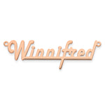 10k White Gold Underlined Name Plate view 19