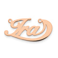 Sterling Silver / Rose Gold-Plated