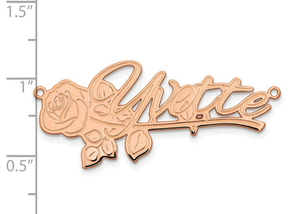 SS/Rose Plated Jewelry Style XNA954RP - Classique Jewelry Inc.