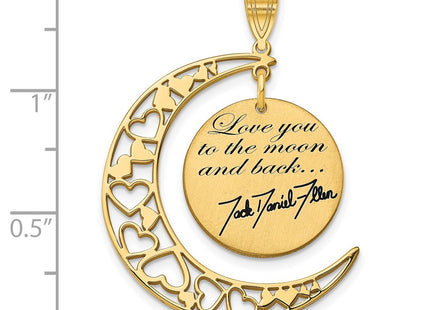 14k Yellow Gold Pendants Style XNA989Y - Classique Jewelry Inc.