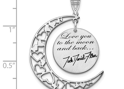 10k White Gold Pendants Style 10XNA989W - Classique Jewelry Inc.