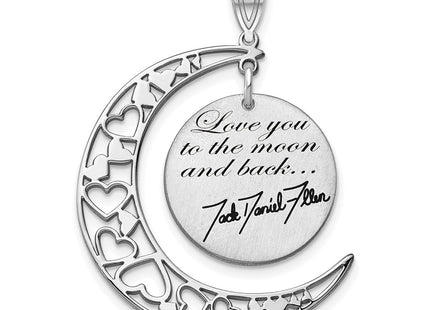 10k White Gold Pendants Style 10XNA989W - Classique Jewelry Inc.