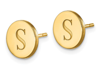 14k Yellow Gold Earrings Style XNE147Y - Classique Jewelry Inc.