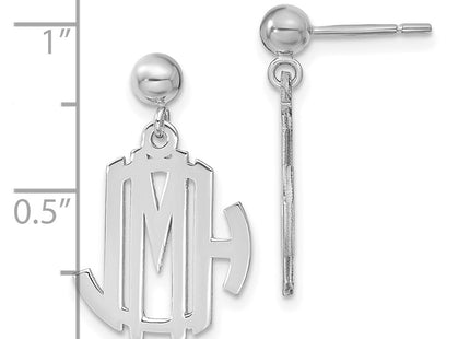 Sterling Silver Earrings Style XNE21SS - Classique Jewelry Inc.