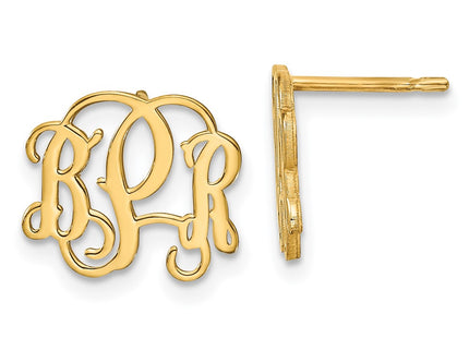 SS/Gold Plated Earrings Style XNE23GP - Classique Jewelry Inc.