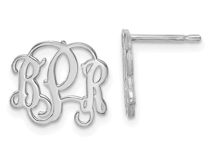 Sterling Silver Earrings Style XNE23SS - Classique Jewelry Inc.