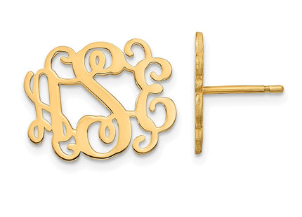 14k Yellow Gold Earrings Style XNE24Y - Classique Jewelry Inc.