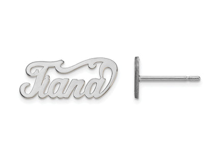 10k White Gold Earrings Style 10XNE2W - Classique Jewelry Inc.