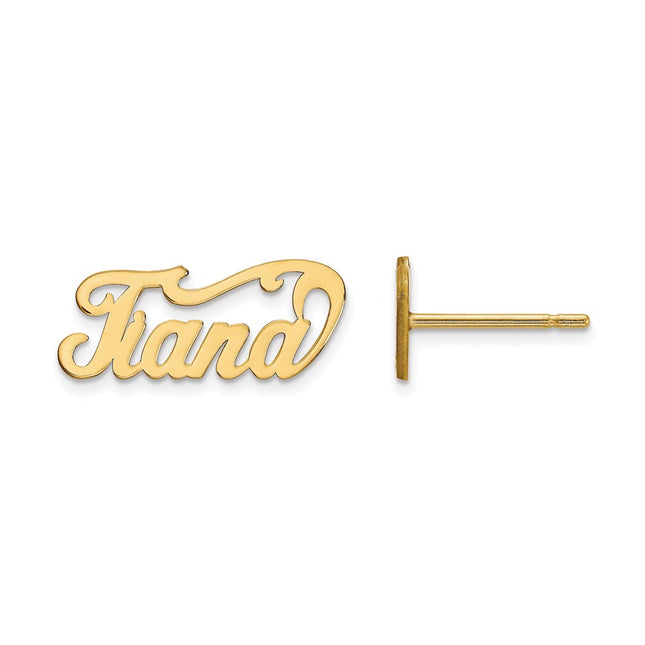 10k Yellow Gold Earrings Style 10XNE2Y - Classique Jewelry Inc.