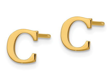 SS/Gold Plated Earrings Style XNE46GP - Classique Jewelry Inc.