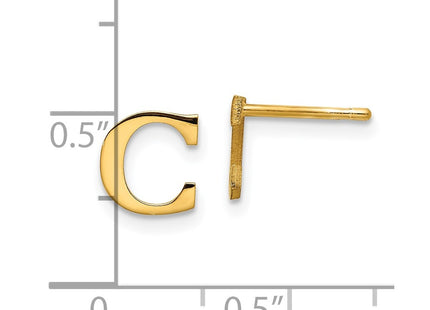 SS/Gold Plated Earrings Style XNE46GP - Classique Jewelry Inc.