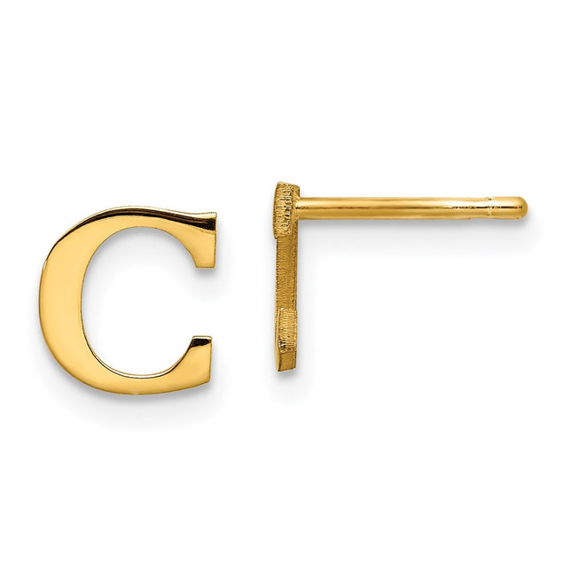 SS/Gold Plated Earrings Style XNE46GP - Classique Jewelry Inc.