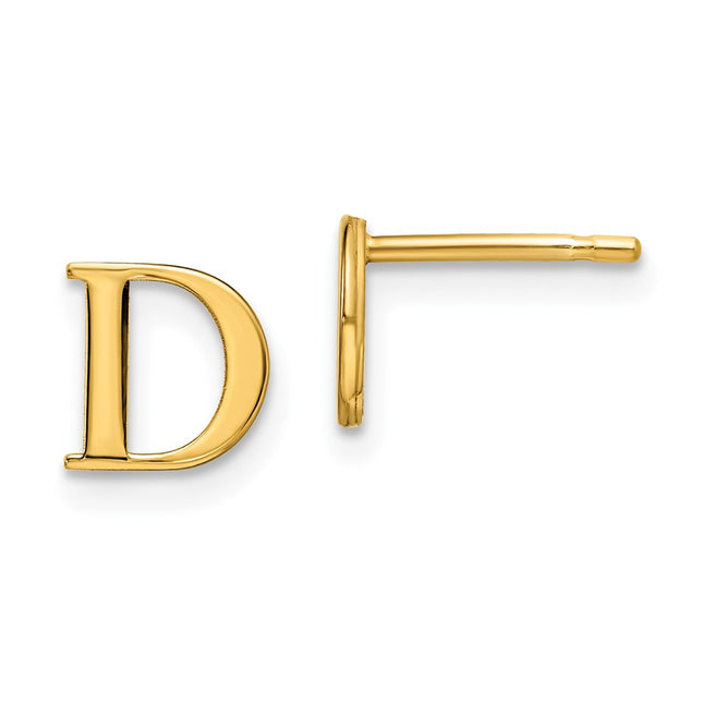 SS/Gold Plated Earrings Style XNE46GP - Classique Jewelry Inc.