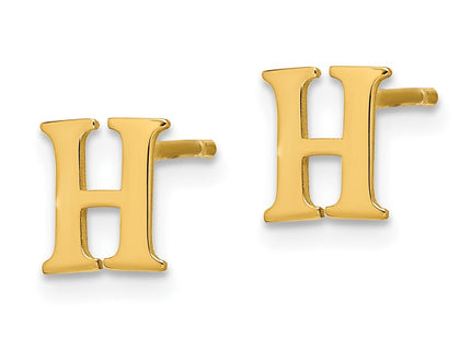 SS/Gold Plated Earrings Style XNE46GP - Classique Jewelry Inc.