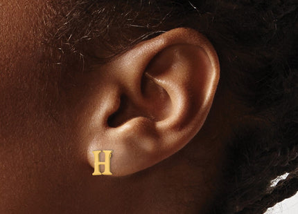 SS/Gold Plated Earrings Style XNE46GP - Classique Jewelry Inc.
