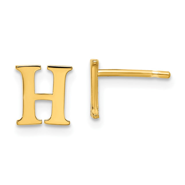 SS/Gold Plated Earrings Style XNE46GP - Classique Jewelry Inc.