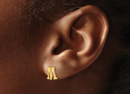 SS/Gold Plated Earrings Style XNE46GP - Classique Jewelry Inc.
